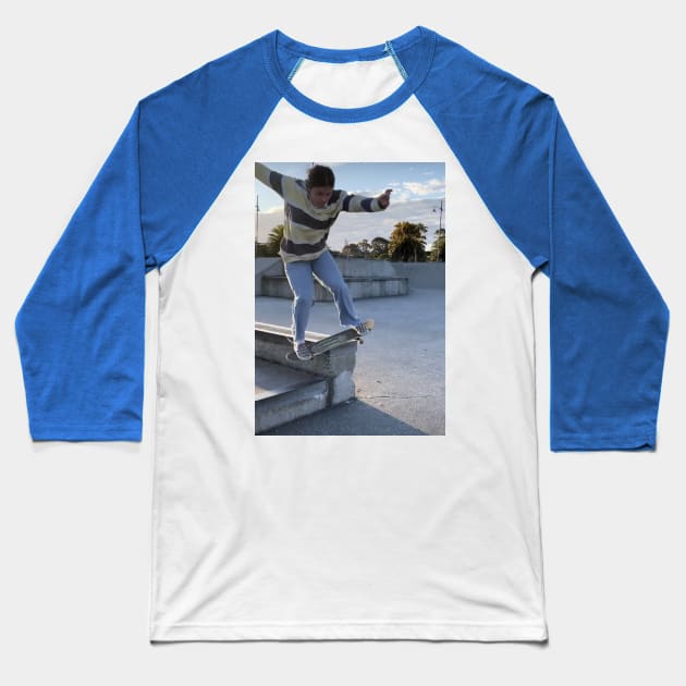 Skate T-shirt Baseball T-Shirt by MyCreativeGifts